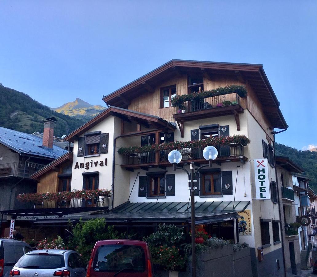 Hotel Restaurant Angival - Chambres Et Appartement Bourg-Saint-Maurice Exterior foto